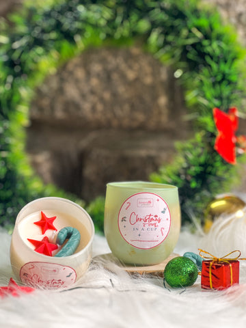 Christmas In A Cup Candle