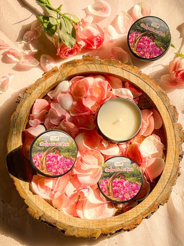 Bulgarian Rose Tin Candle