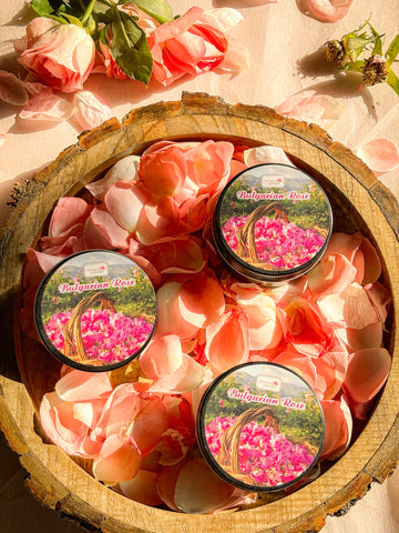 Bulgarian Rose Tin Candle