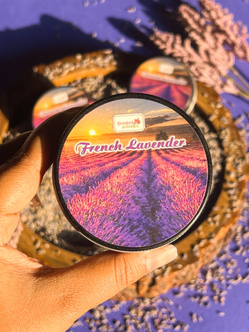 French Lavender Tin Candle